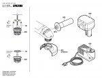 Bosch 0 601 934 420 Gws 14,4 V Cordless Angle Grinder 14.4 V / Eu Spare Parts